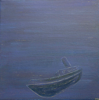 YOKO AKINO ~ 120kHz Deep Silence - oil on canvas - 20 x 20 cm - €380